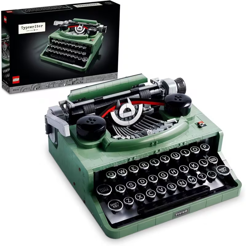 Typewriter Building Set 21327